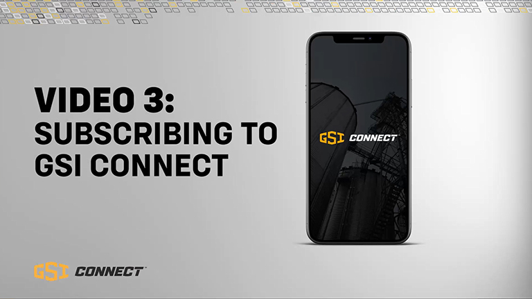 Subscribing to GSI Connect Video